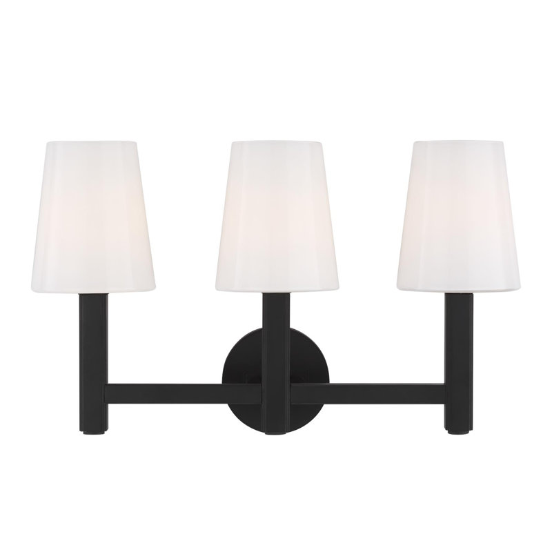 Logan 3 - Light Vanity Light, Aged Iron