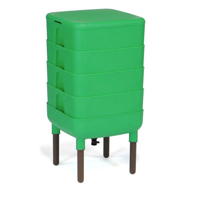 12 Gallons Worm Bin with Latching Lid