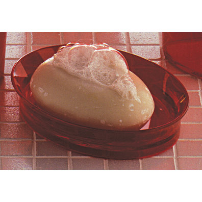 Flou Soap Dish, Blue