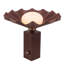 Furrow 14-in Red Table Lamp-1039490376