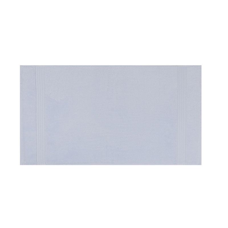 Ensemble de serviettes 100% coton 2 pièces Humera, Bleu