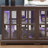 4-Door LED Curio Cabinet with Adjustable Shelves-1289160287