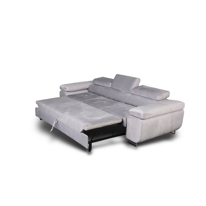 Eolia 260Cm Pillow Top Arm Sofa, Bottle Green, Matt Black