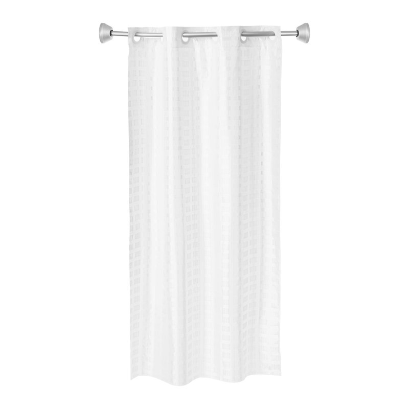HOOK FREE SHOWER CURTAIN, 71" W x 77" L