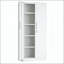 Armoire de rangement 71 po en métal avec serrure et 4 tablettes-126511926