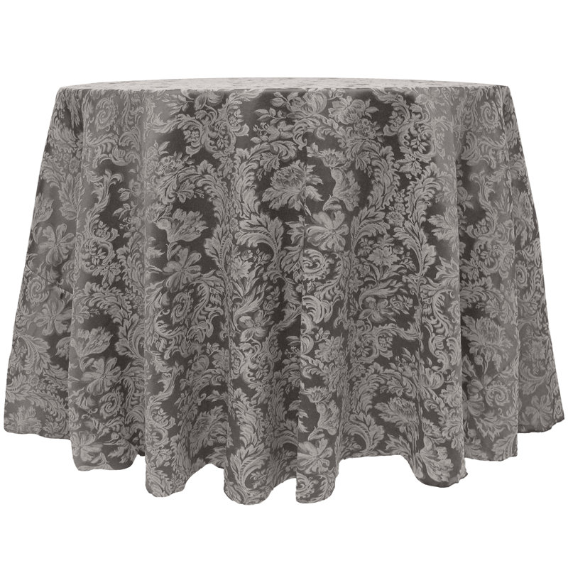Nappe Miranda, 120 po x 60 po, Gris étain, 2