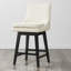 Tabouret de comptoir pivotant 26 po Aleksy-100041992