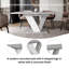 Extendable Dining Table Dubai-99440852