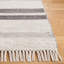 Tapis ivoire / gris foncé Charvik-836381731