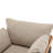 [Set of 2] 36" Iron Lounge Chair with Rope Weave Design and Plush Cushions-1625887488