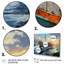 Impression d'art sur toile, "Bateau expressif" - Transport-1831726942-1831726943