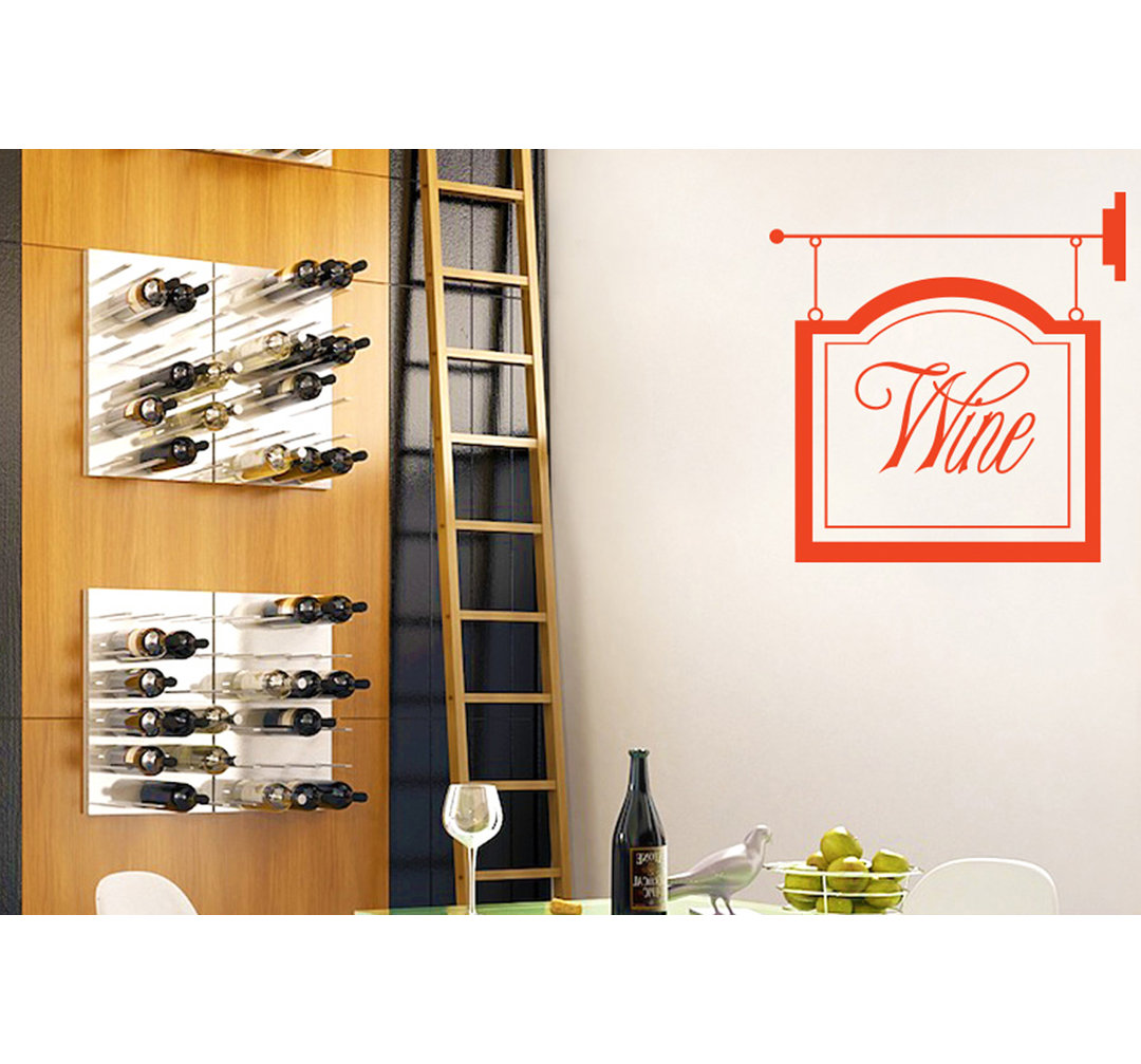 Wine Shop Sign Wall Sticker