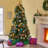 7' Noble Hinged Tree With 500 Multilights-UL,Dia:48