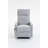 Short plush manual button armchair sofa-666322180