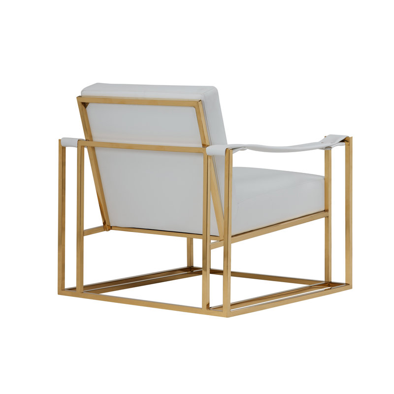 Orleans Faux Leather Armchair