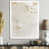 White Picture Framed