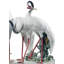 Figurine « troupeau de grues »
