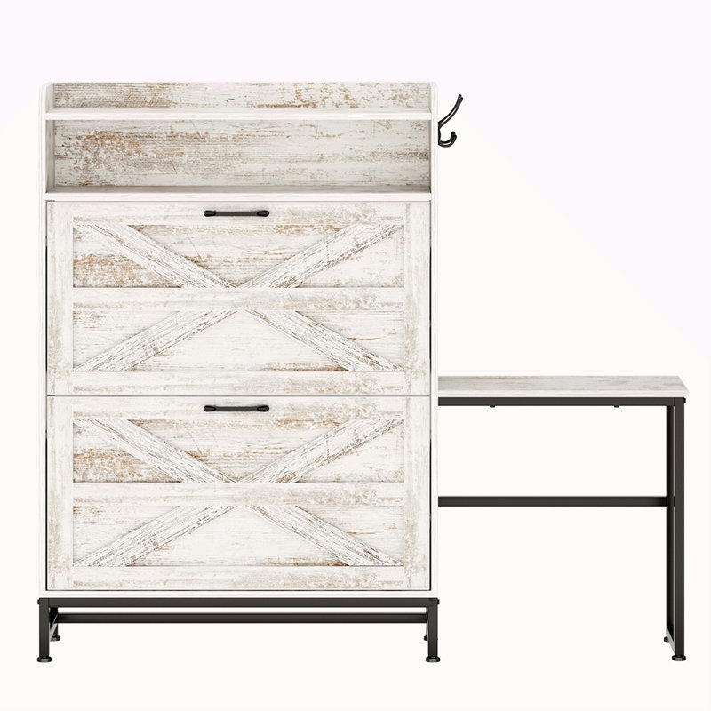 Armoire à chaussures, armoire à chaussures d'entrée de maison, armoire de rangement pour balcon d'entrée, étagère à chaussures de grande capacité