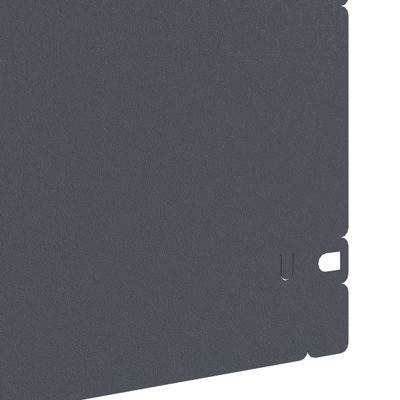 22cm H x 103cm W Steel Hardware