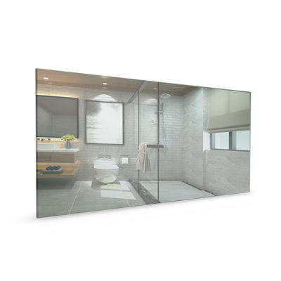 580W/700W Flat Mirror Infrared Heating Panel Radiator Wi-Fi Smart Controlled With Alexa SmartLife Google Home