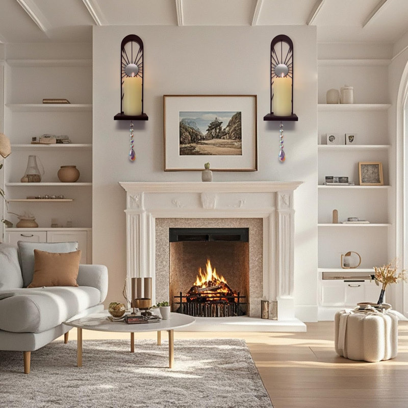 Wall Mounted Candle And Wall Lamp