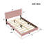 Lit plateforme tapissier Menlo-1017991396