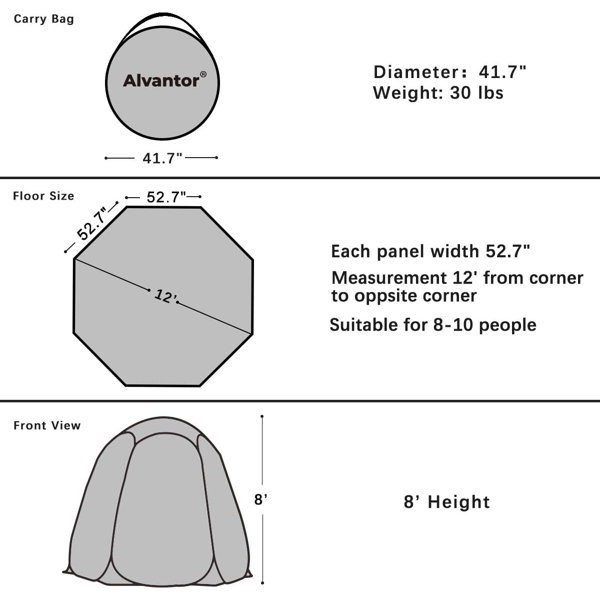 Dimensions du produit