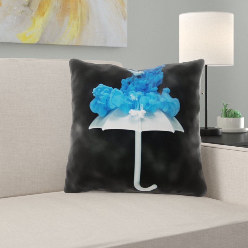 Outdoor Reversible Throw Pillow, Indoor, Microsuede