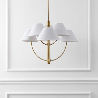 Iron 6-Light Chandelier