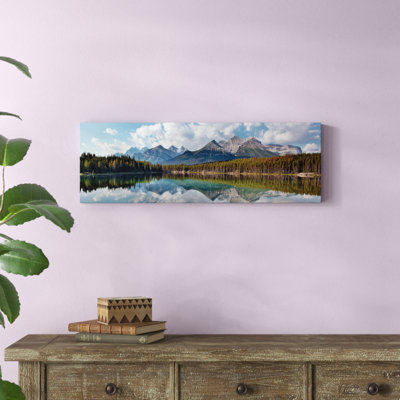 " Herbert Lake Panorama " by Larry Malvin
