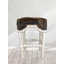 Marlo Upholstered Stool with Solid Wood Frame