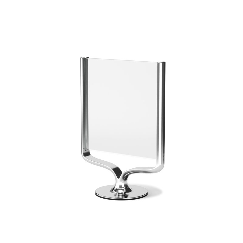 Cadre photo en métal Wishbone, Chrome chrome