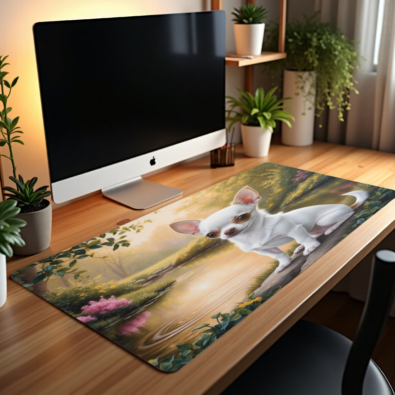 Polyester Desk Pad, 23.6x13.8