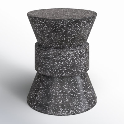 18'' Stone Outdoor Side Table