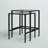 Alyce Glass Top Nesting Tables