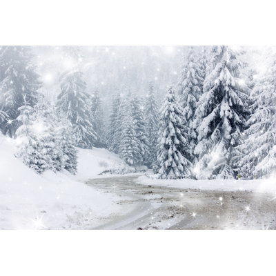 " Snow Covered Road " by 8213Erika