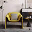 Chaise en crabe de luxe moderne italien | Fauteuil en polyuréthane, chaise longue à structure en métal pour le salon, la chambre à coucher et l'hôtel
