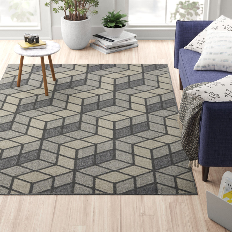 Max Geometric Area Rug, Rectangle 160 x 230cm