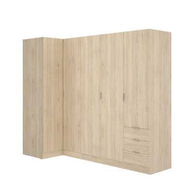 5 Door Manifactured Wood Wardrobe