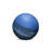 Madagascar Sapphire Decorative Metal Orbs- Small-1372672211