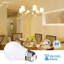 Ampoule DEL A15 à intensité variable, homologuée UL, 5,5 W (40 W Eqv), culot moyen E26, blanc chaud-1154409706