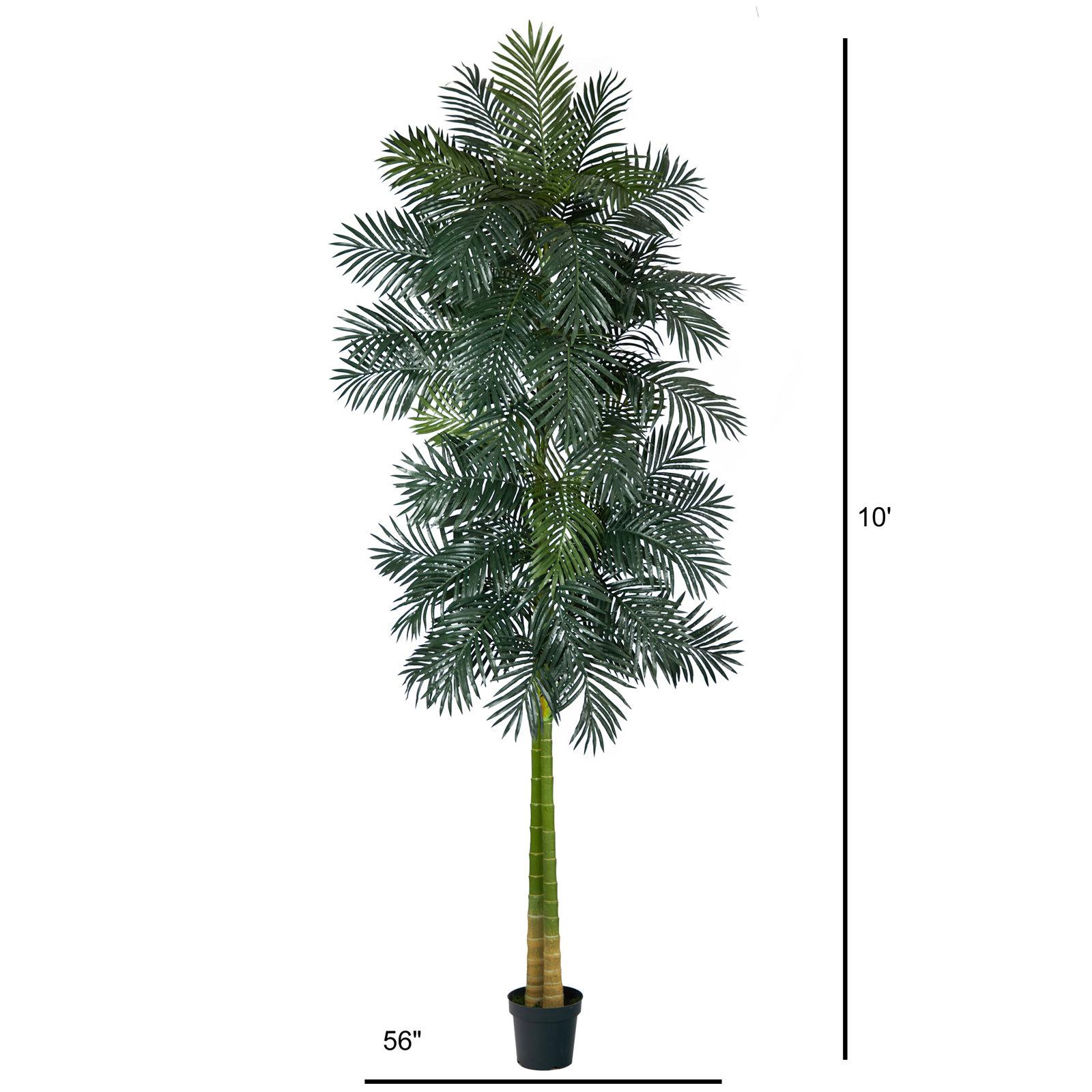 120'' Faux Palm Tree in Pot