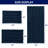 Faddis Soft Striped Rectangle Absorbent Non-Slip Bath Rug-1199170143-1199170138