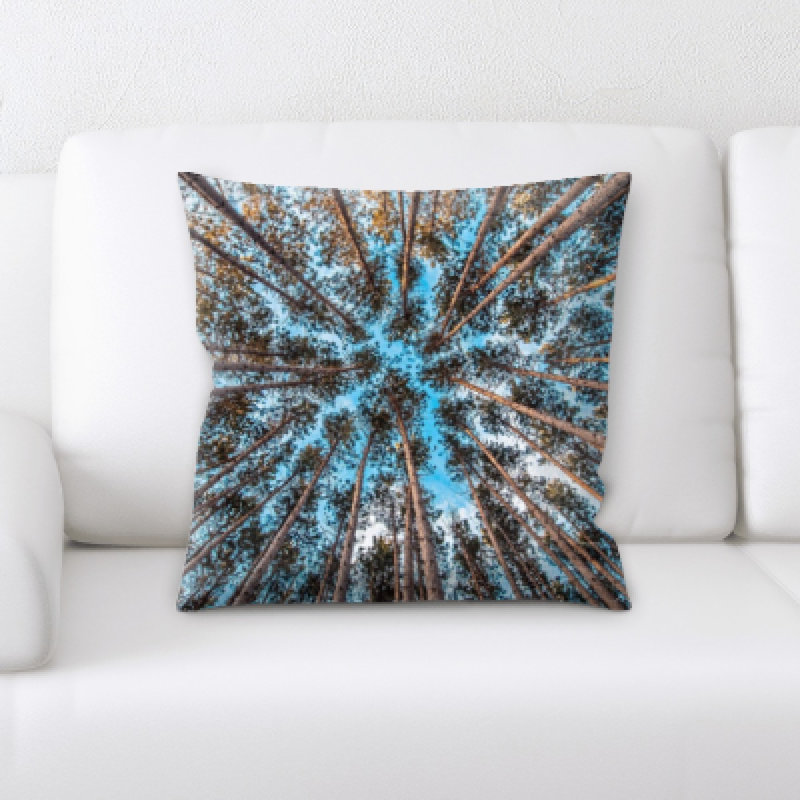 Microsuede Throw Pillow