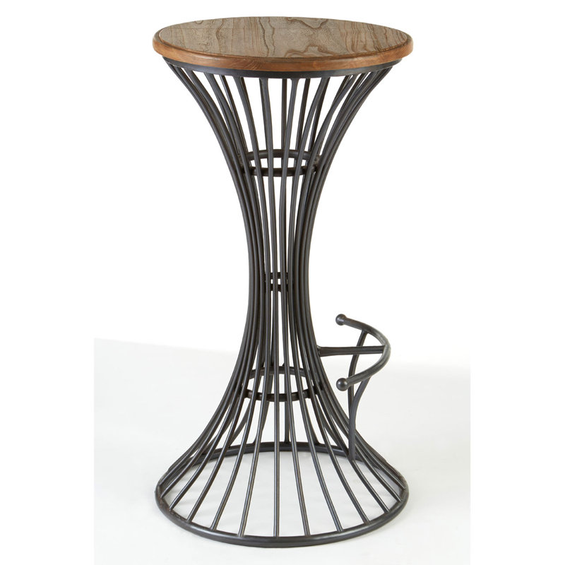 Seaside Counter Stool with Metal Frame