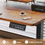 T-Shape Electric Standing Desk With Monitor Stand Memory Smart Pannel Home Office Desk-1863421111-1866716010-1866716009