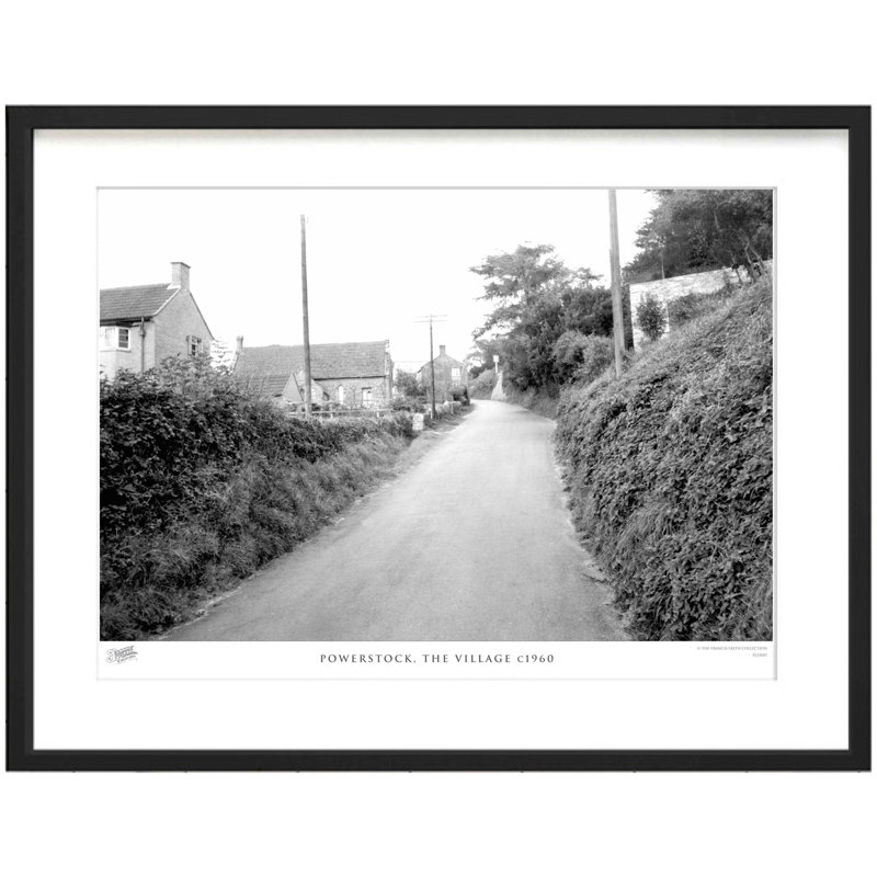 Powerstock, The Village C1960 by Francis Frith - Single Picture Frame Print, 45cm H x 60cm W x 2.3cm D