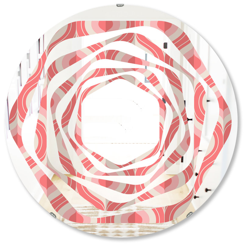 Miroir mural Drop Design I Whirl, H 31,5 po x l po