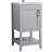 Scottsbluff 18 " W Freestanding Standard Free Standing 1 Single Vanity Bathroom Vanity With Engineered Marble Top-1227793080