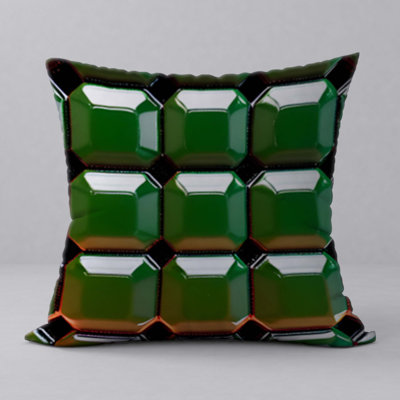  Polyester Throw Square Pillow Cover & Insert